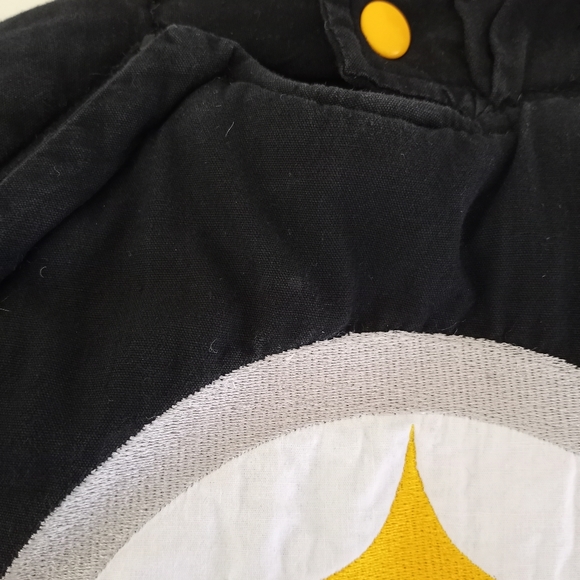 Pittsburgh Steelers Infant Baby Snowsuit Bodysuit Size 6/9 Months - Picture 9 of 16